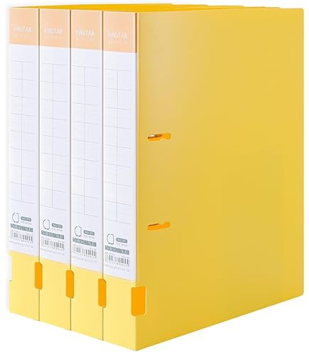 ニャンタ　ファイル2点 Amazon | Kinstar (キンスタ一) リングファイル A4S 2穴 4册 縦